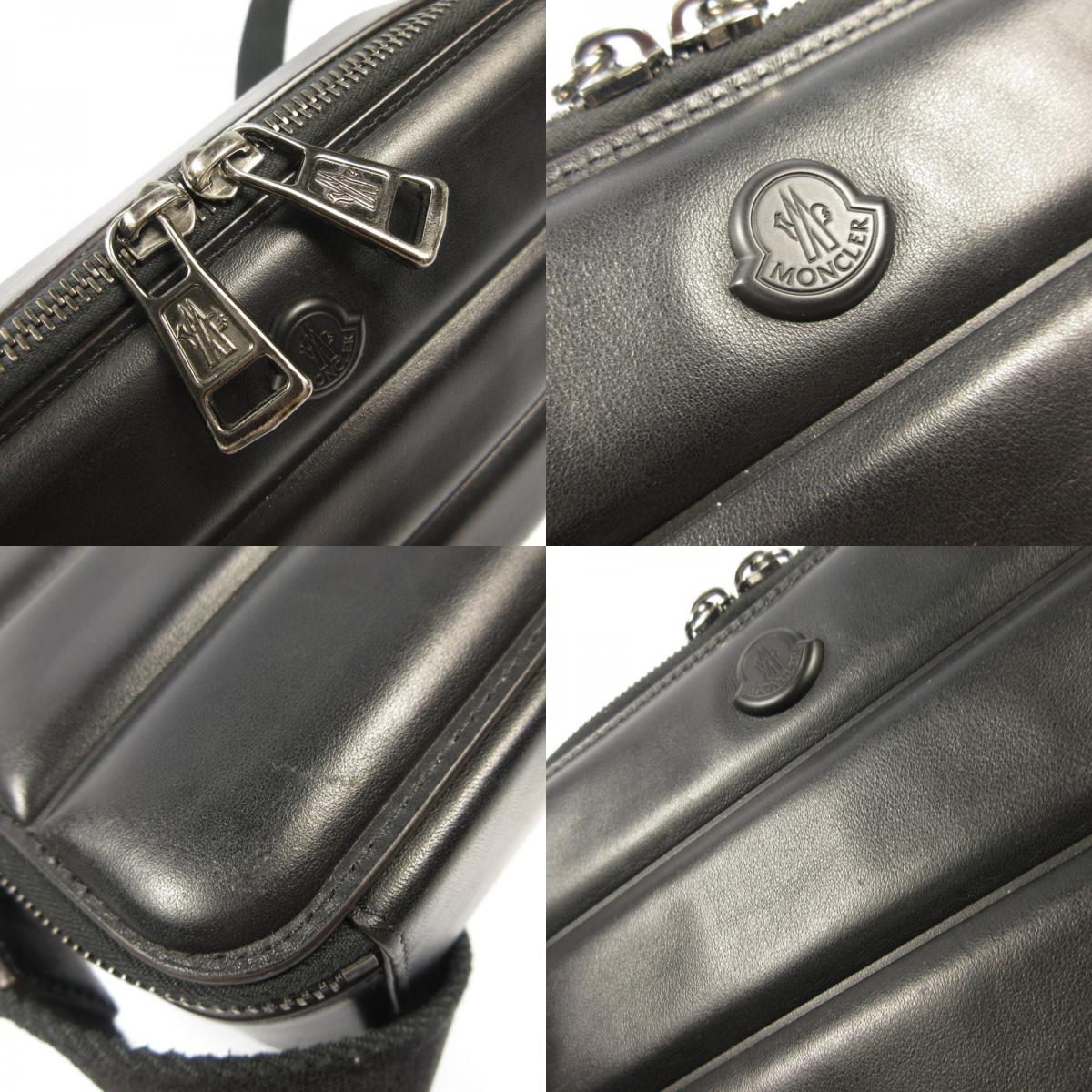 MONCLER | モンクレール HORIZONTAL CROSSBODY ショルダーバッグ J209A5L00003 ブラック【姫路東店】