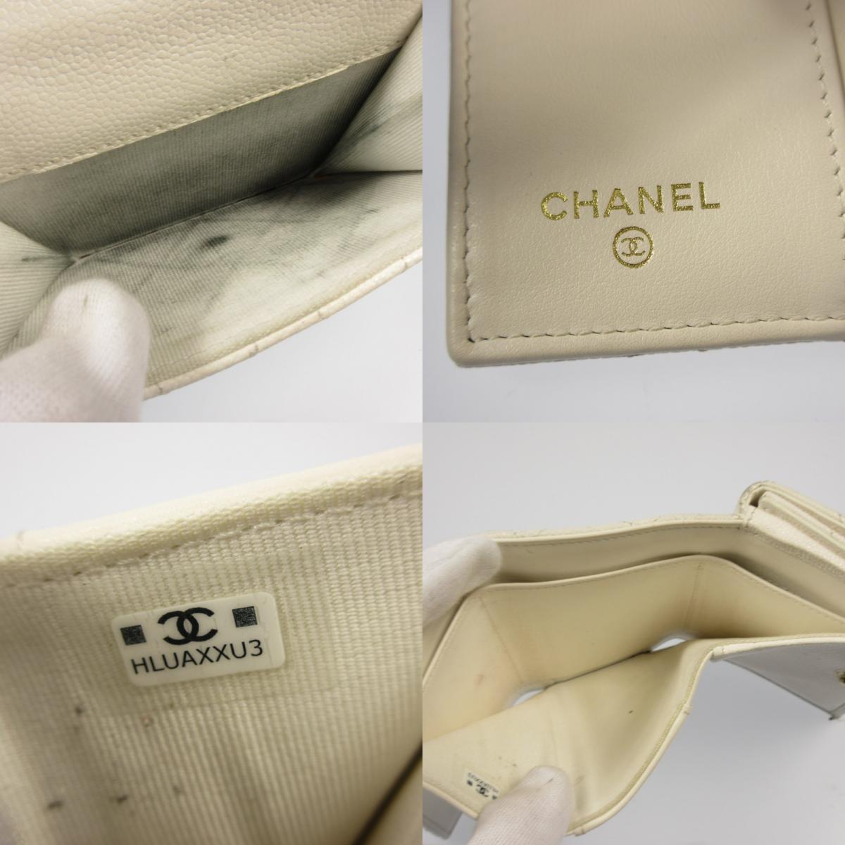 CHANEL | シャネル クラシックスモールフラップウォレット 三つ折り財布 AP0230【姫路東店】