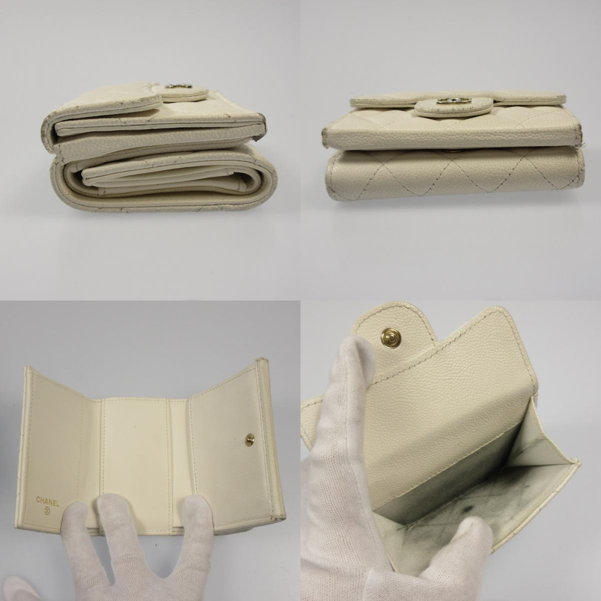 CHANEL | シャネル クラシックスモールフラップウォレット 三つ折り財布 AP0230【姫路東店】