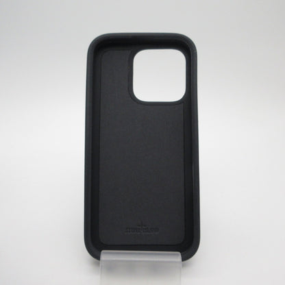 STONE ISLAND | ストーンアイランド RUBBERISED SILICONE その他小物 9500009 iPhone 16 Pro スマホ・携帯ケース ブラック【姫路東店】
