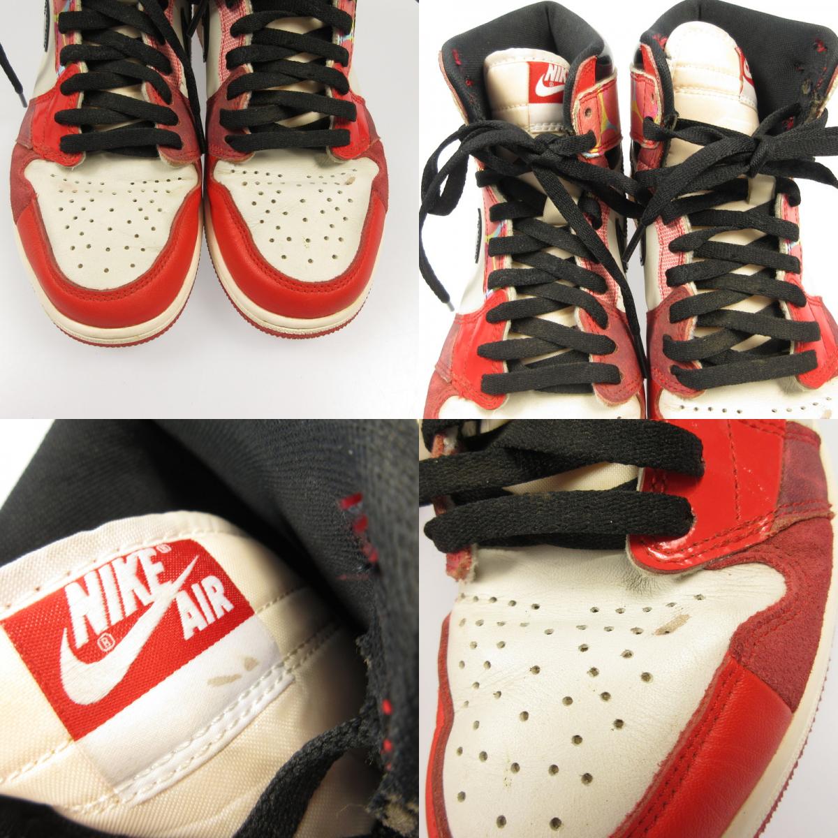 NIKE | ナイキ AIR JORDAN 1 HIGH OG SPIDER-MAN スニーカー DV1748-601 レッド 26cm【姫路東店】