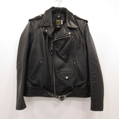 schott | ショット 613UST ONESTAR TALL レザー 7825950017 ブラック サイズ：40【姫路東店】