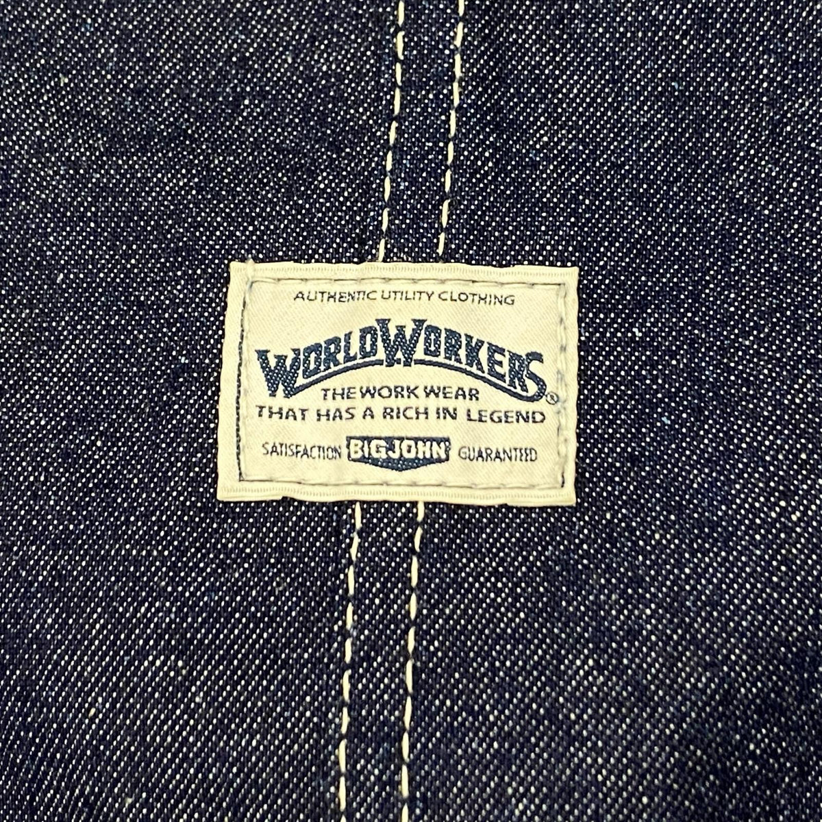 BIG JOHN | ビッグジョン WORLD WORKERS OVERALL オーバーオール WWK502K ネイビー サイズ：XXL【姫路東店】