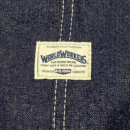 BIG JOHN | ビッグジョン WORLD WORKERS OVERALL オーバーオール WWK502K ネイビー サイズ：XXL【姫路東店】