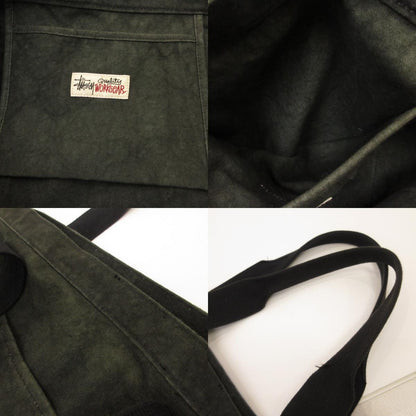 STUSSY | ステューシー CANVAS EXTRA LARGE TOTE トートバッグ ブラック【姫路東店】
