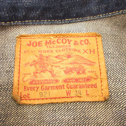 JOE McCOY | ジョーマッコイ 1ST デニム ジャケット デニム Lot921 ネイビー サイズ：38【姫路東店】