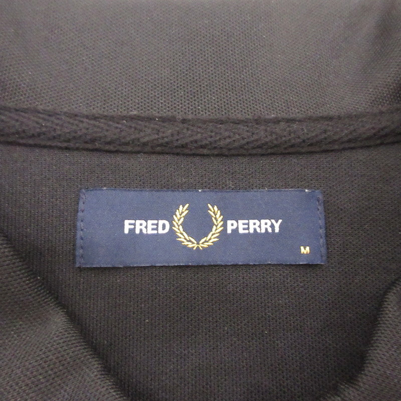 FRED PERRY | フレッドペリー Tape Datail Collared Track Jacket ジャージ J7827 ブラック サイズ：M【姫路東店】