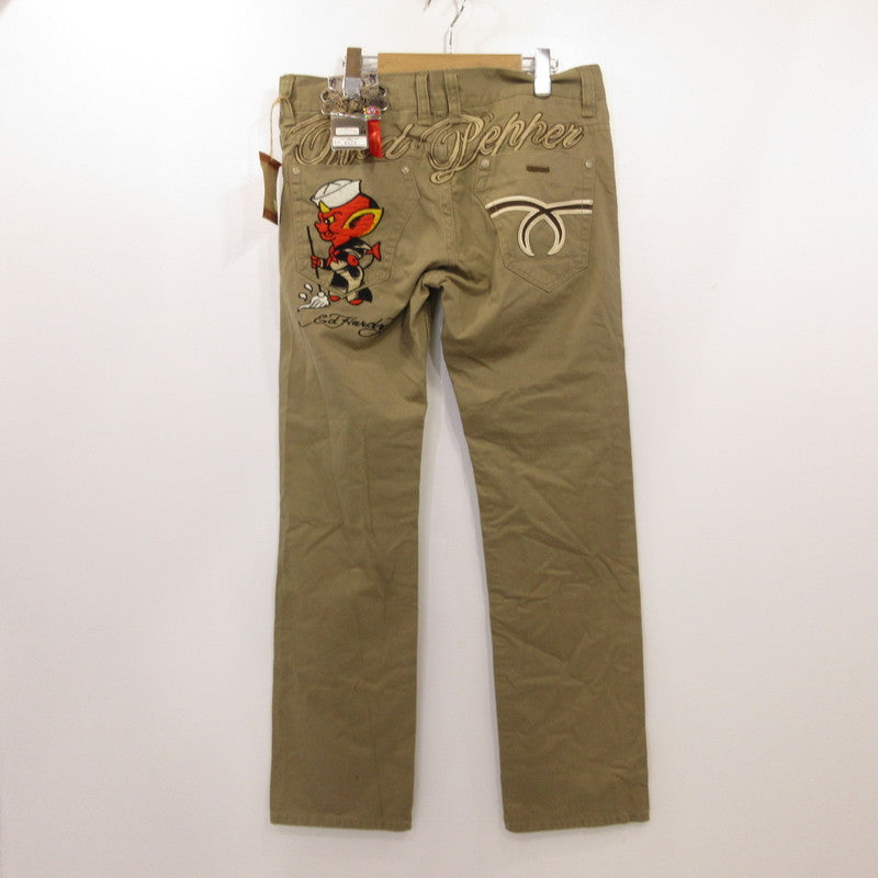 RED PEPPER | レッドペッパー チノパンツ EH6172 ×ED HARDY ベージュ サイズ：34【姫路東店】