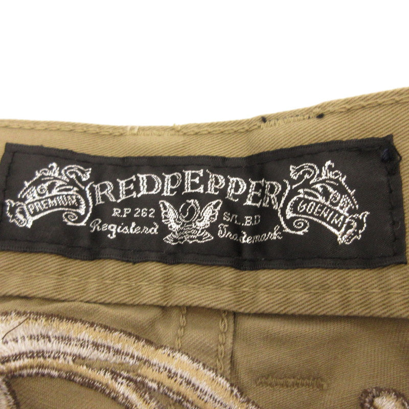 RED PEPPER | レッドペッパー チノパンツ EH6172 ×ED HARDY ベージュ サイズ：34【姫路東店】