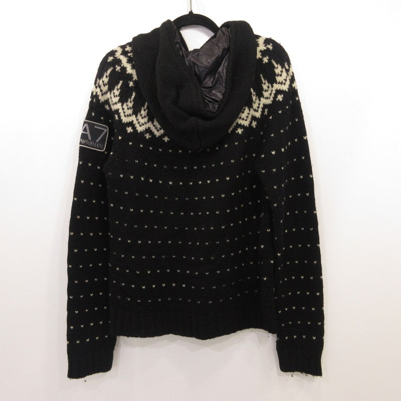 EA7(EMPORIO ARMANI) | イーエーセブンエンポリオアルマーニ セーター 8W303 ブラック サイズ：XL【姫路東店】
