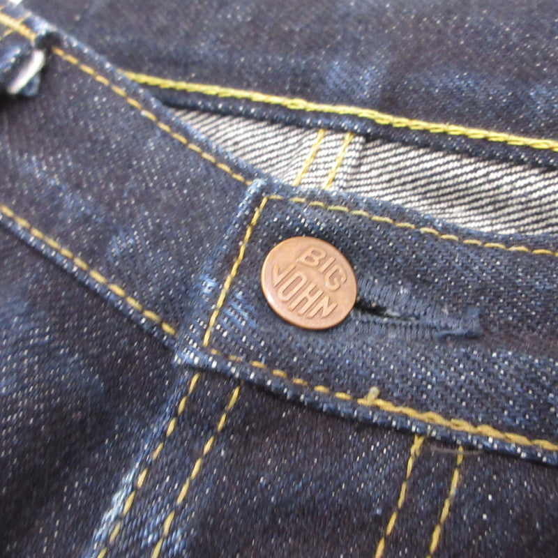 BIG JOHN | ビッグジョン 23oz EXTRA HEAVY SELVEDGE デニムパンツ M104G ネイビー サイズ：32【姫路東店】