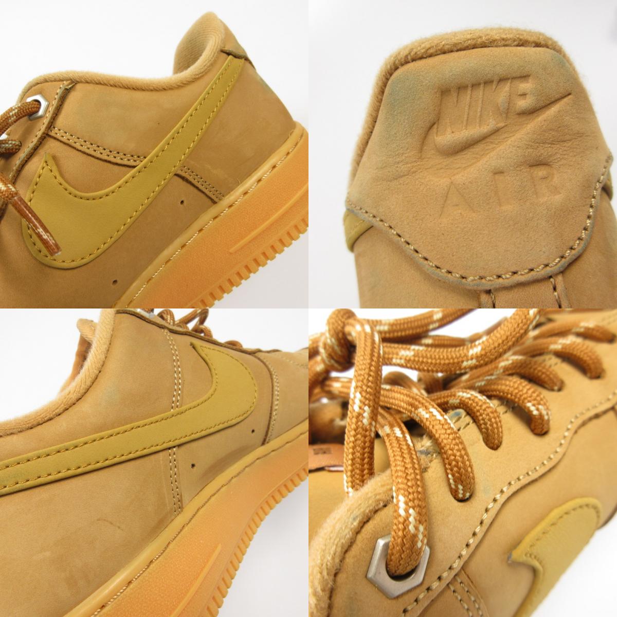 NIKE | ナイキ AIR FORCE 1 ’07 WB WHEAT スニーカー CJ9179-200 ブラウン 27.5cm【姫路東店】