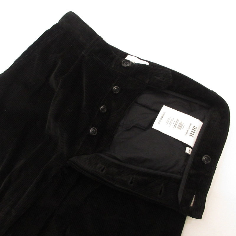 AMI | アミ CARROT TROUSERS パンツ HTR101.288 ブラック サイズ：XS【姫路東店】