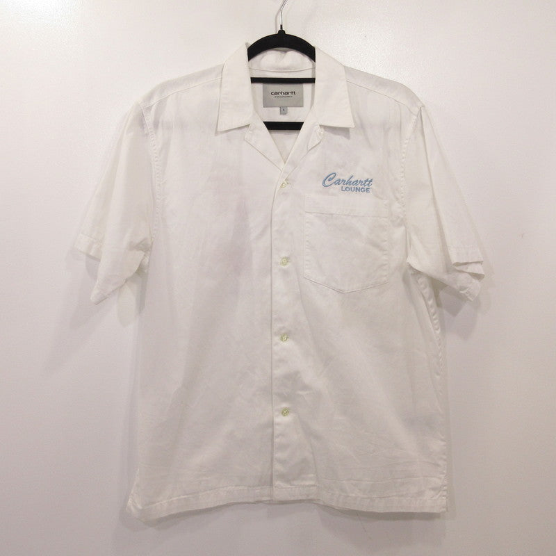 Carhartt WIP | カーハートダブリューアイピー S/S Carhartt Lounge Shirt 半袖シャツ I030046 ホワイト サイズ：S【姫路東店】