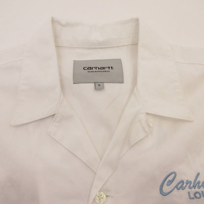 Carhartt WIP | カーハートダブリューアイピー S/S Carhartt Lounge Shirt 半袖シャツ I030046 ホワイト サイズ：S【姫路東店】