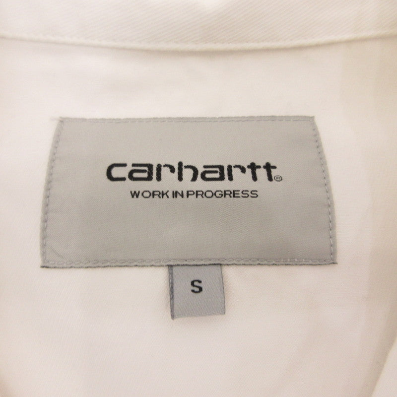 Carhartt WIP | カーハートダブリューアイピー S/S Carhartt Lounge Shirt 半袖シャツ I030046 ホワイト サイズ：S【姫路東店】