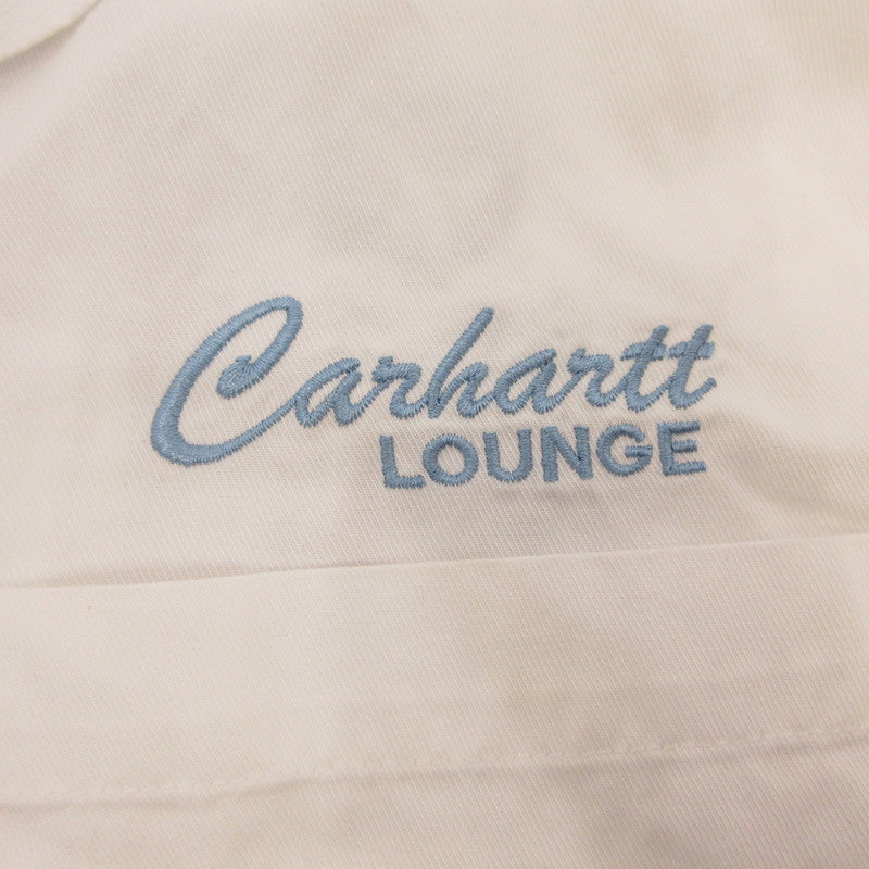 Carhartt WIP | カーハートダブリューアイピー S/S Carhartt Lounge Shirt 半袖シャツ I030046 ホワイト サイズ：S【姫路東店】