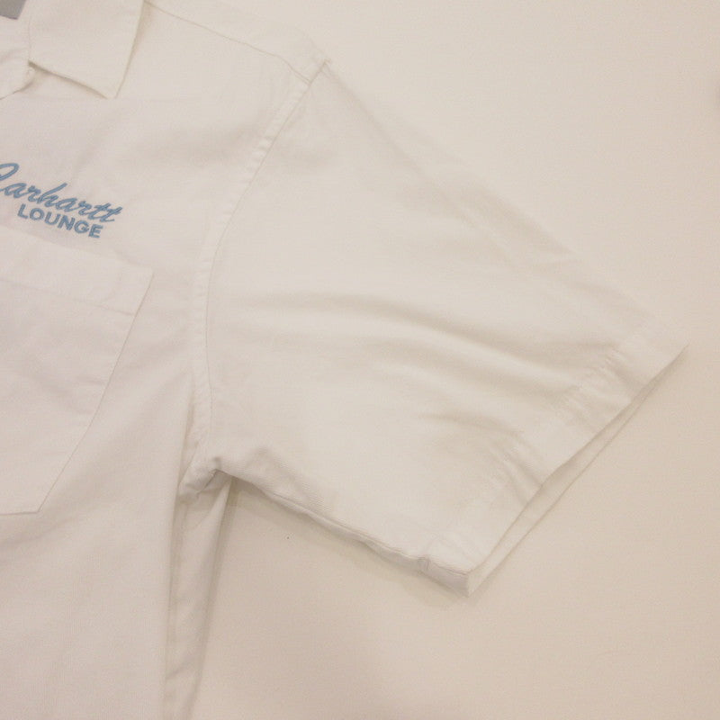 Carhartt WIP | カーハートダブリューアイピー S/S Carhartt Lounge Shirt 半袖シャツ I030046 ホワイト サイズ：S【姫路東店】