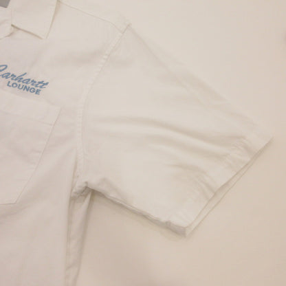 Carhartt WIP | カーハートダブリューアイピー S/S Carhartt Lounge Shirt 半袖シャツ I030046 ホワイト サイズ：S【姫路東店】