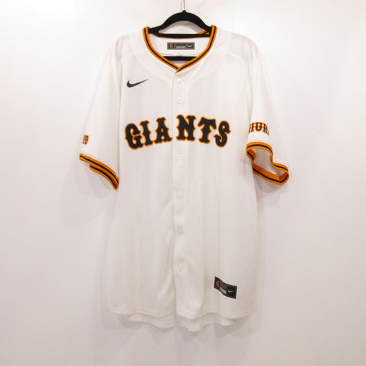 NIKE | ナイキ 読売ジャイアンツ #6 レプリカユニフォーム 半袖シャツ TGLM-07Z8 専売 ホワイト サイズ：L【姫路東店】