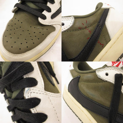 NIKE | ナイキ×Travis Scott AIR JORDAN 1 LOW OG SP REVERSE OLIVE スニーカー DM7866-200 オリーブ【姫路東店】
