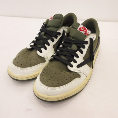 NIKE | ナイキ×Travis Scott AIR JORDAN 1 LOW OG SP REVERSE OLIVE スニーカー DM7866-200 オリーブ【姫路東店】