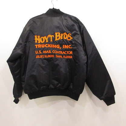 Birdie JACKETS スタジャン ブラック 年式:90s サイズ：L【姫路東店】