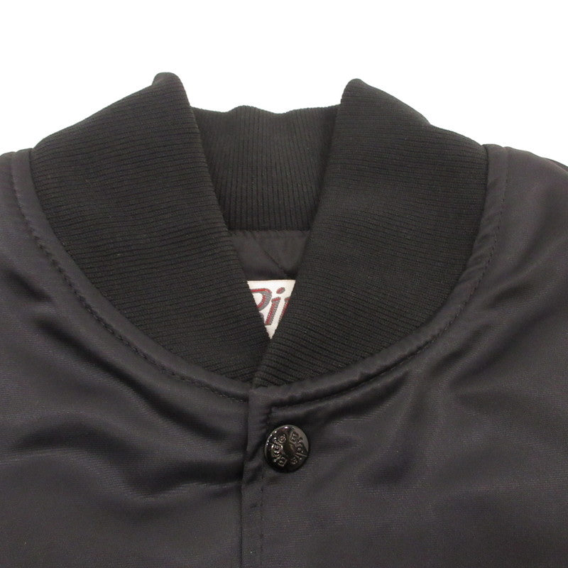 Birdie JACKETS スタジャン ブラック 年式:90s サイズ：L【姫路東店】