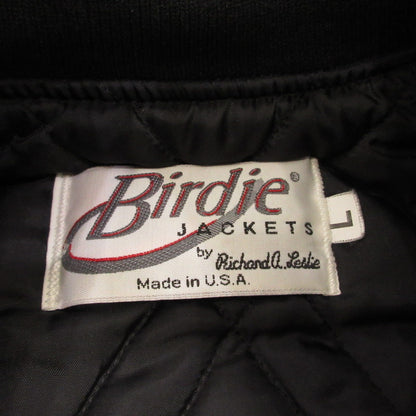 Birdie JACKETS スタジャン ブラック 年式:90s サイズ：L【姫路東店】