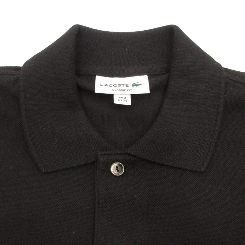 LACOSTE | ラコステ ポロシャツ L1212LJ ブラック サイズ：XS【姫路東店】