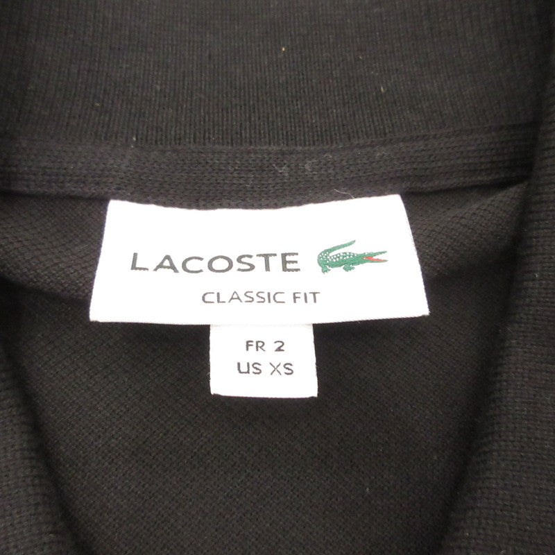 LACOSTE | ラコステ ポロシャツ L1212LJ ブラック サイズ：XS【姫路東店】
