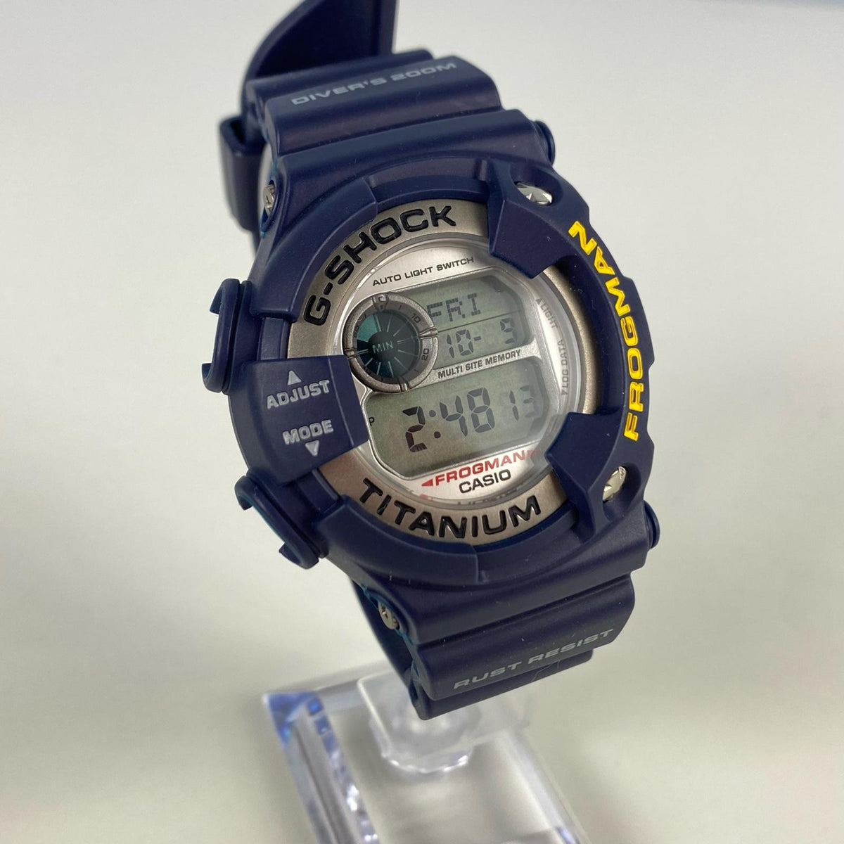 G-SHOCK | ジーショック FROGMAN 腕時計 DW-9900NK-2JR デジタルクォーツ ネイビー【姫路東店】
