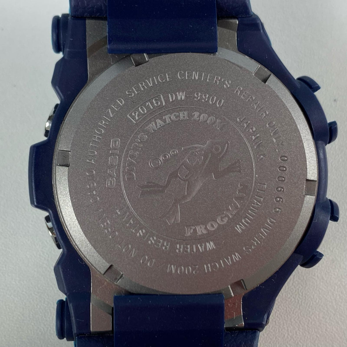 G-SHOCK | ジーショック FROGMAN 腕時計 DW-9900NK-2JR デジタルクォーツ ネイビー【姫路東店】