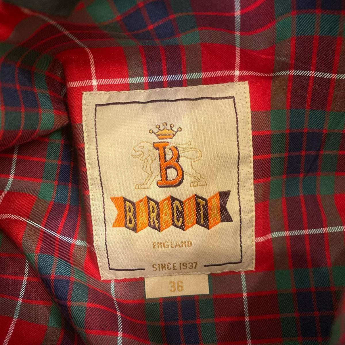 BARACUTA | バラクータ スイングトップ グレー サイズ：36【姫路東店】