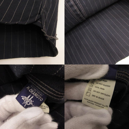 TOYS McCOY | トイズマッコイ ストライプ ヘリンボーンワークシャツ 半袖シャツ ｻｲｽﾞ:16【姫路東店】