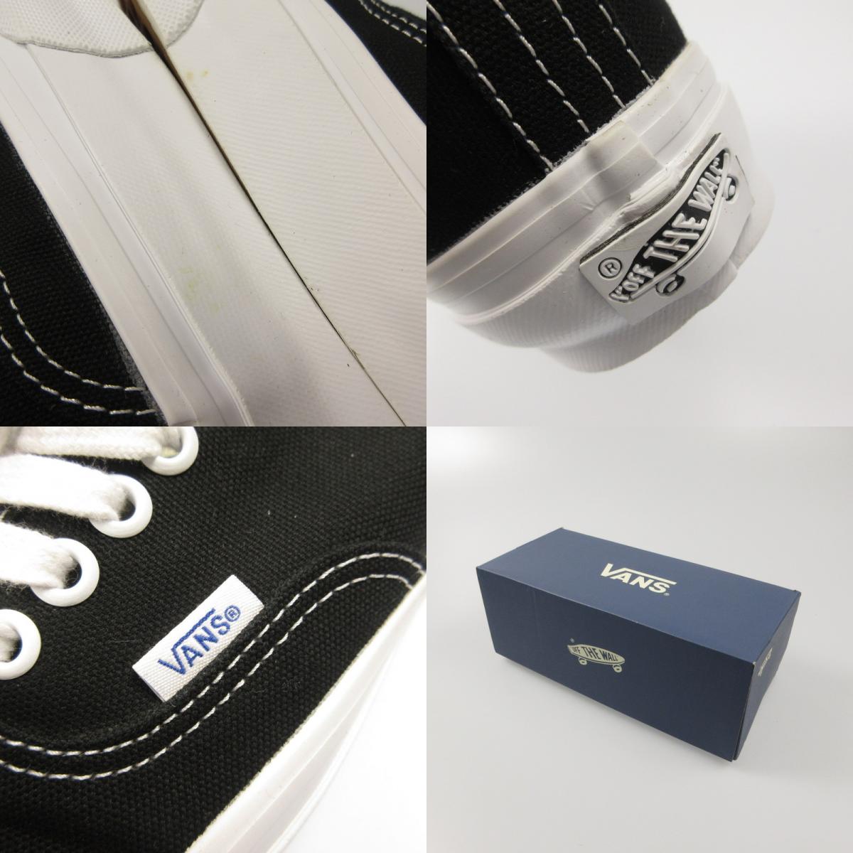 VANS | バンズ LX Authentic Reissue 44 スニーカー VN000CQABA2 ブラック 27cm【姫路東店】