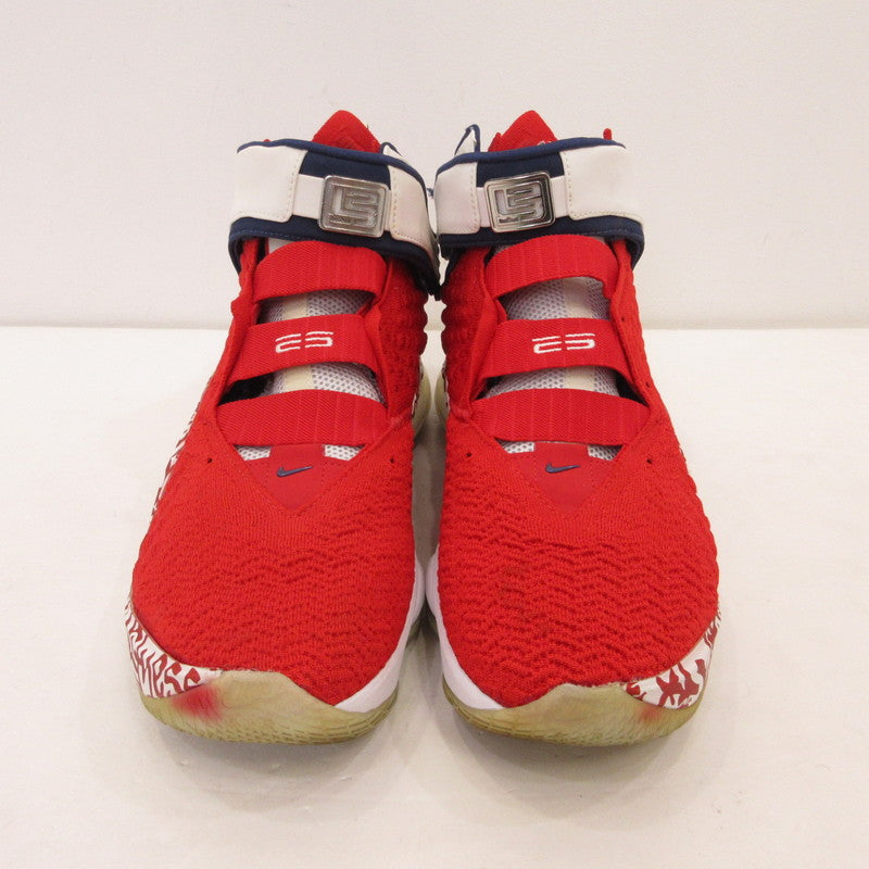 NIKE | ナイキ Lebron 17 'Graffiti Remix Red' スニーカー CT6047-600 専売 レッド 30cm【姫路東店】
