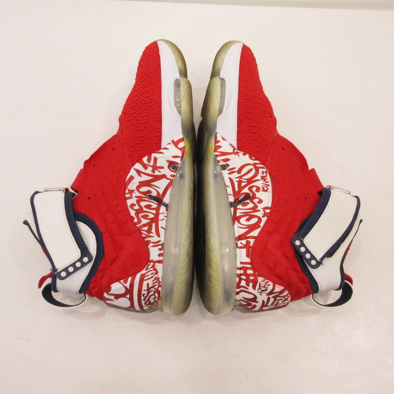 NIKE | ナイキ Lebron 17 'Graffiti Remix Red' スニーカー CT6047-600 専売 レッド 30cm【姫路東店】