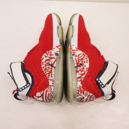 NIKE | ナイキ Lebron 17 'Graffiti Remix Red' スニーカー CT6047-600 専売 レッド 30cm【姫路東店】