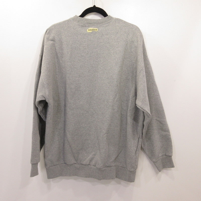 NAUTICA | ノーティカ スウェット 253-1255 ×Reebok グレー サイズ：L【姫路東店】