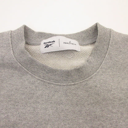 NAUTICA | ノーティカ スウェット 253-1255 ×Reebok グレー サイズ：L【姫路東店】