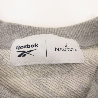 NAUTICA | ノーティカ スウェット 253-1255 ×Reebok グレー サイズ：L【姫路東店】