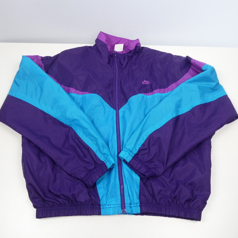 NIKE | ナイキ ナイロンジャケット 年式:90s サイズ：不明 パープル【姫路東店】