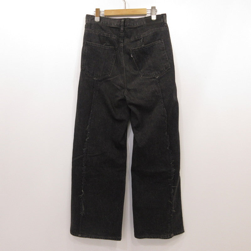 Jieda | ジエダ WITCHING OVER DENIM PANTS デニムパンツ Jie-22W-PT01 ブラック サイズ：1【姫路東店】