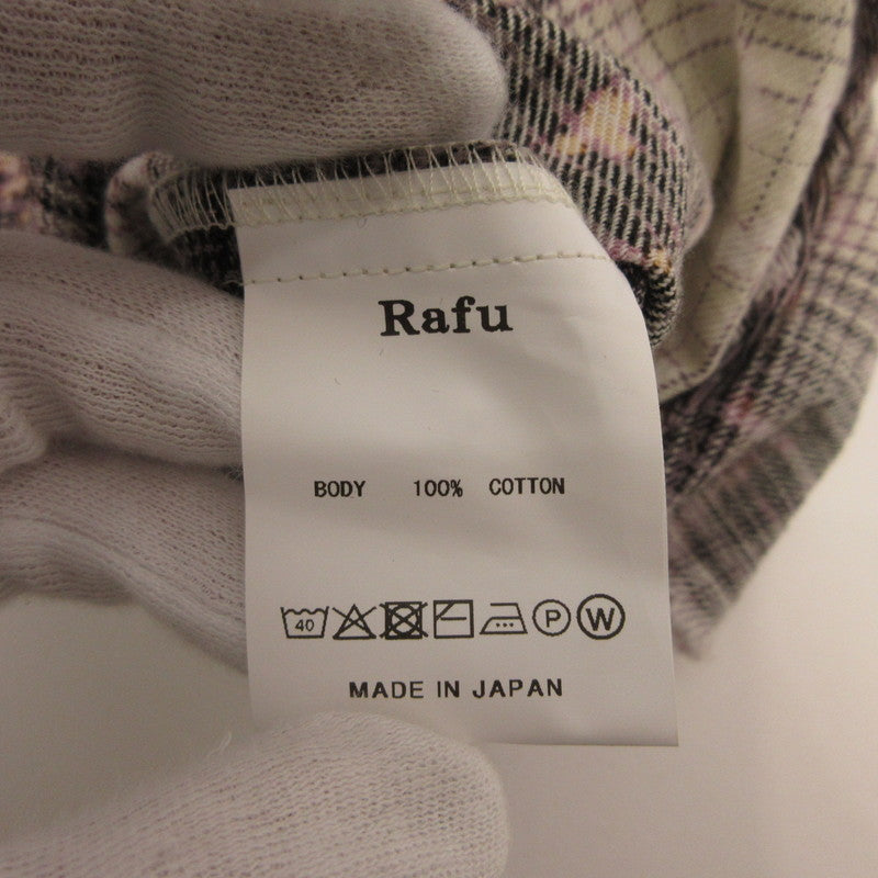 MIYAGIHIDETAKA | ミヤギヒデタカ Rafu075 Bleached Shirt 長袖シャツ サイズ：L【姫路東店】