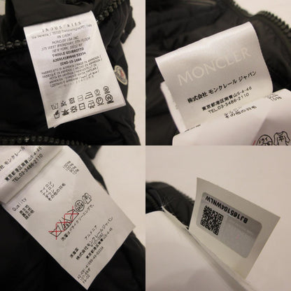 MONCLER | モンクレール THOULE ダウンジャケット A20914189949 国内正規タグ　size：0 ブラック【姫路東店】