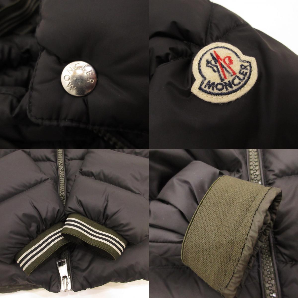 MONCLER | モンクレール THOULE ダウンジャケット A20914189949 国内正規タグ　size：0 ブラック【姫路東店】