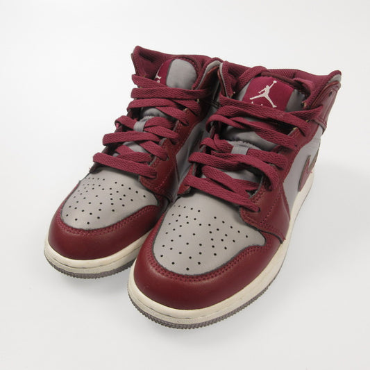 NIKE | ナイキ AIR JORDAN 1 MID GS スニーカー DQ8423-615 ボルドー/バーガンディー 23cm【姫路東店】