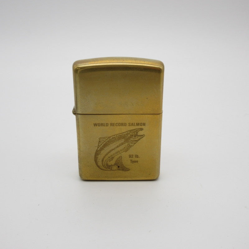 ZIPPO | ジッポ SOLID BRASS ライター 1995年製 ゴールド【姫路東店】