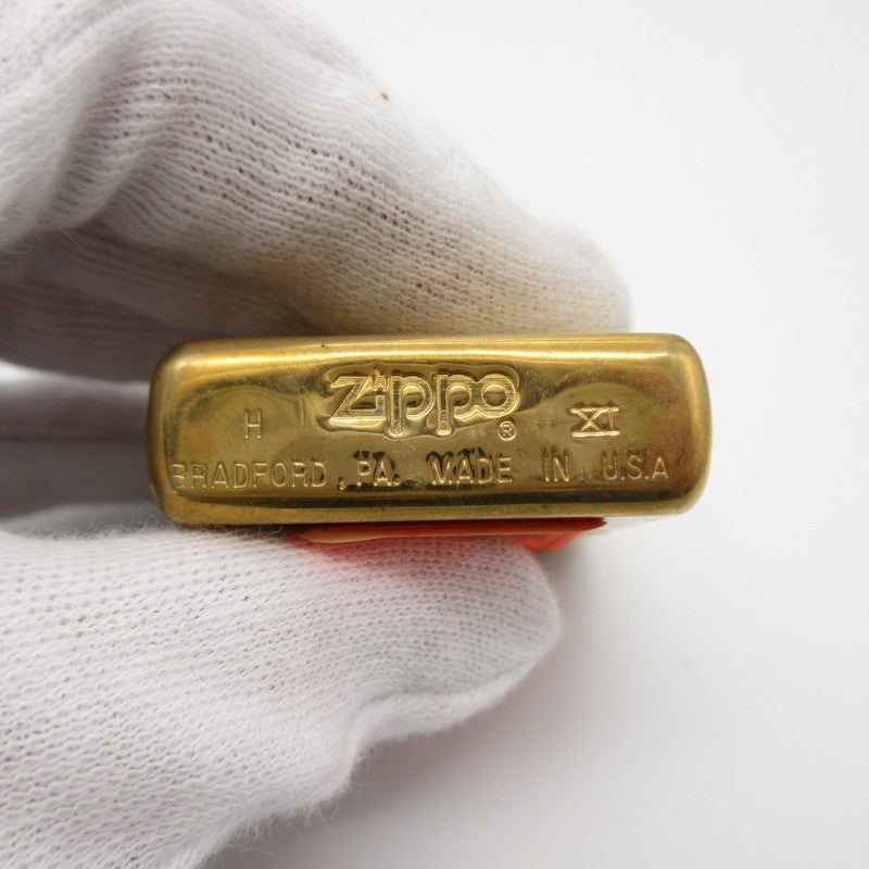 ZIPPO | ジッポ SOLID BRASS ライター 1995年製 ゴールド【姫路東店】